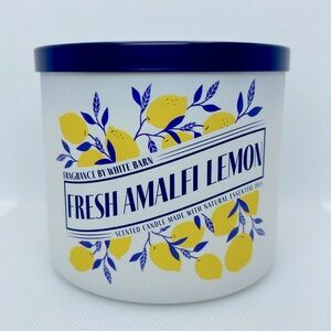 BBW Fresh Amalfi Lemon 3 Wick Candle